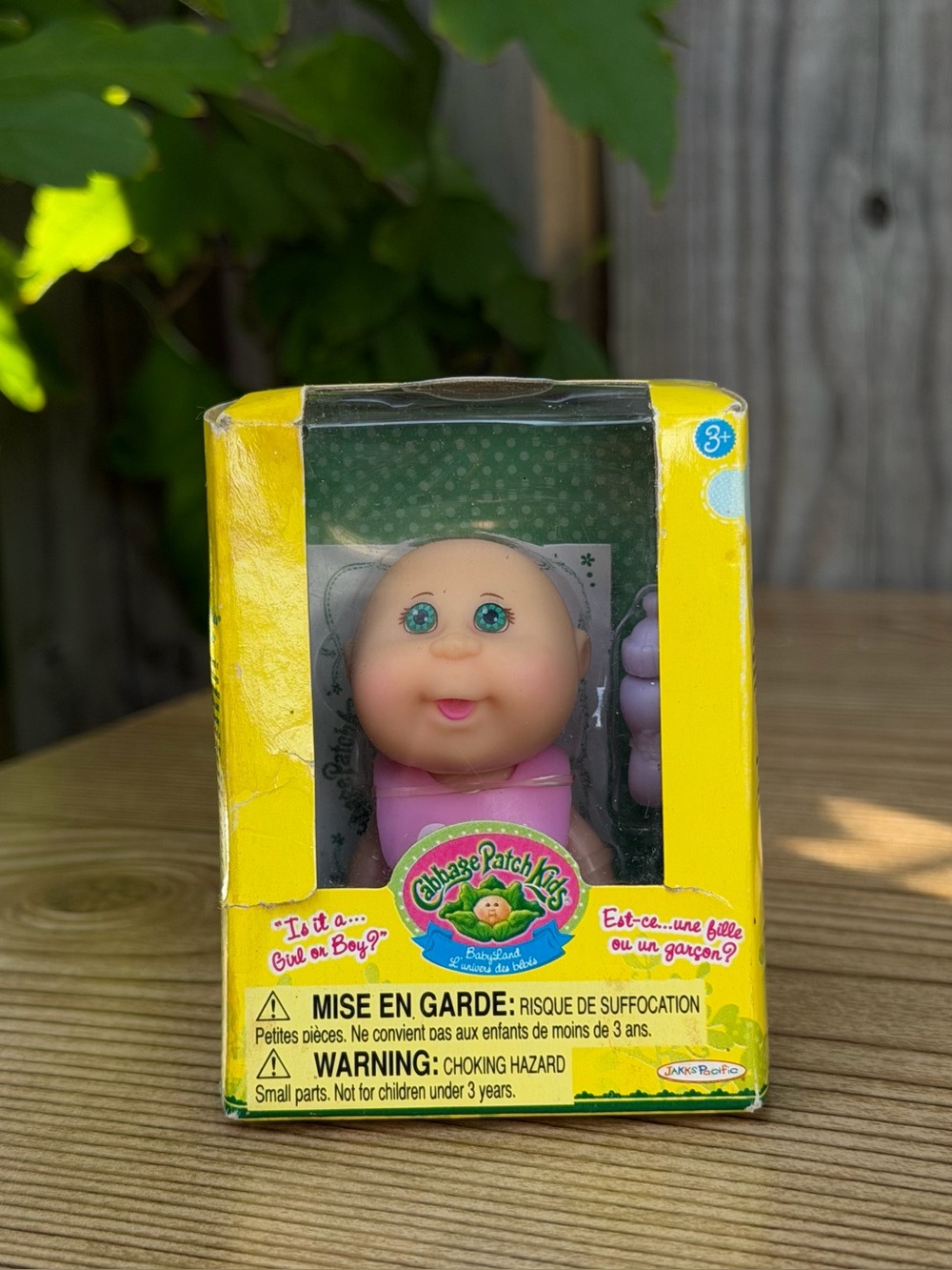 Cabbage Patch Kids Miniature Babyland Gender Reveal Miniature Doll Mystery Jakks